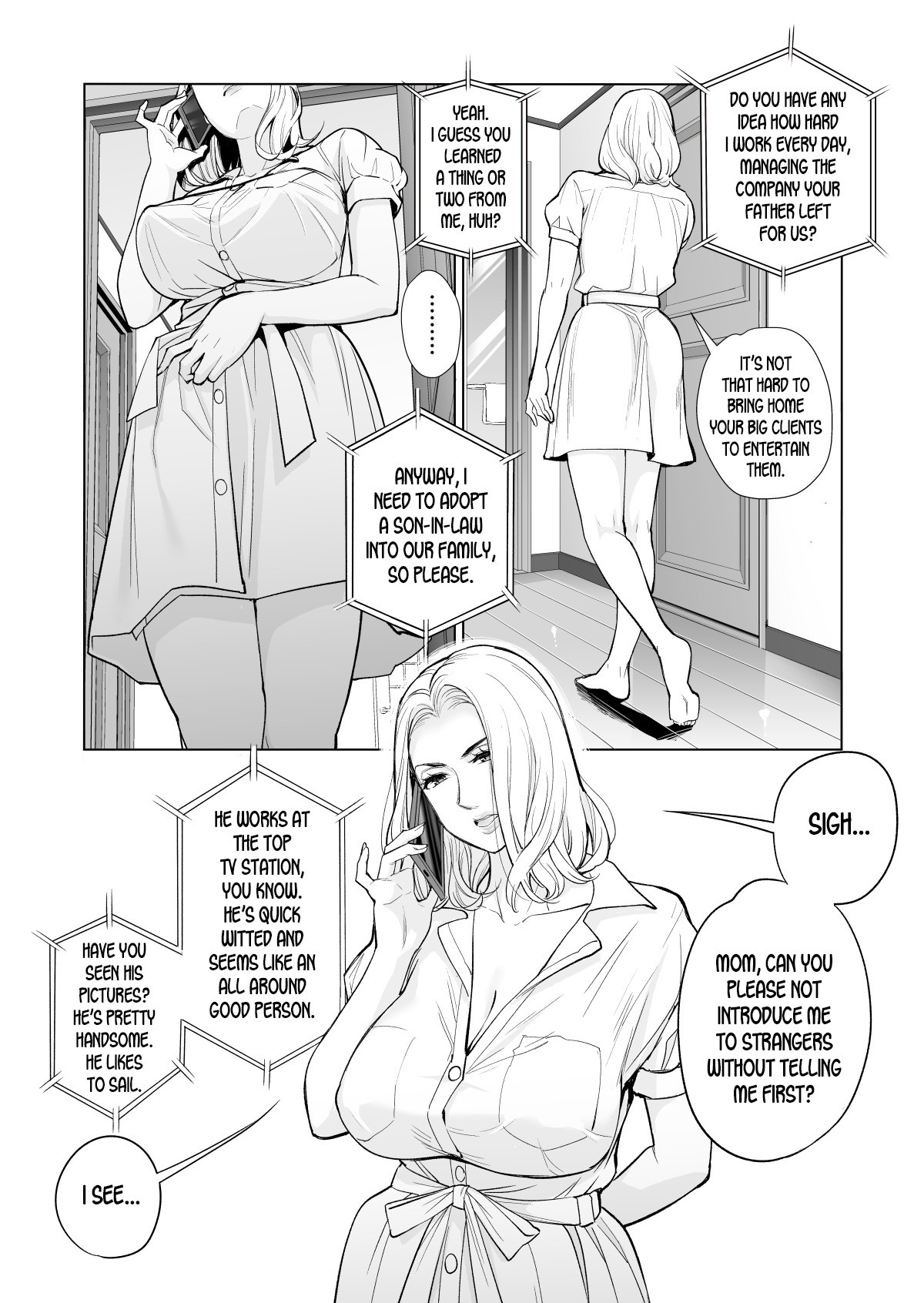 Hentai Manga Comic-An Unmarried Woman's Hunt For Young Guys-Read-8